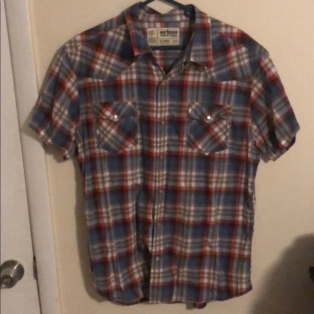 Button down tshirt